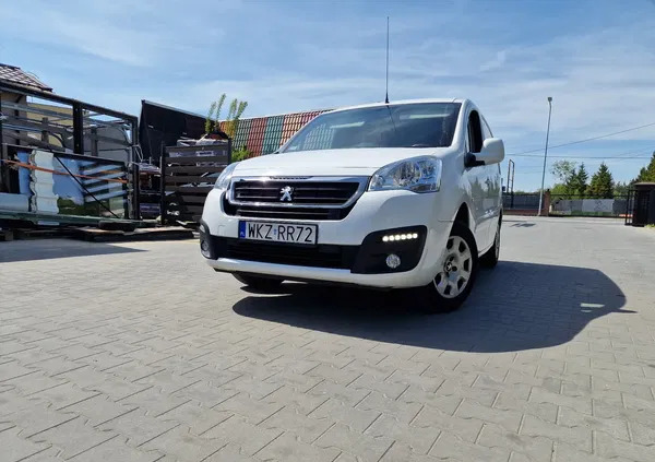 samochody osobowe Peugeot Partner cena 49200 przebieg: 47800, rok produkcji 2018 z Kozienice